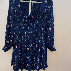 Free People Rouched Body Mini Dress - Size S